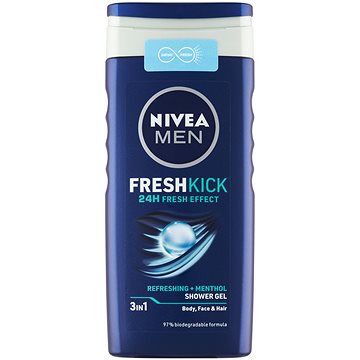 NIVEA MEN Fresh Kick Shower Gel 250 ml (4005808775163)