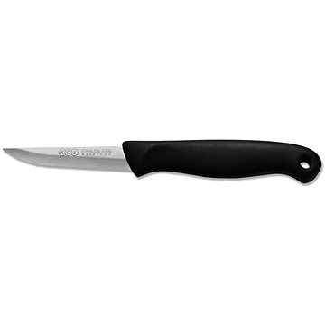 KDS Nůž kuchyňský hornošpičatý 7,5 cm, černý (1435.TC)
