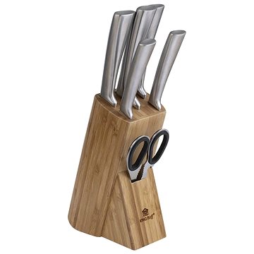 Sada kuchyňských nožů v bloku Kinghoff Kh-1555 (5908287215559)