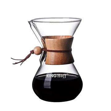 KINGHOFF Skleněný kávovar 400 ml Kh-1638 (5908287216389)
