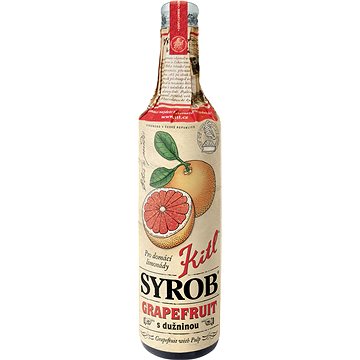 Kitl Syrob Grapefruit s dužninou 500 ml (8595251000869)