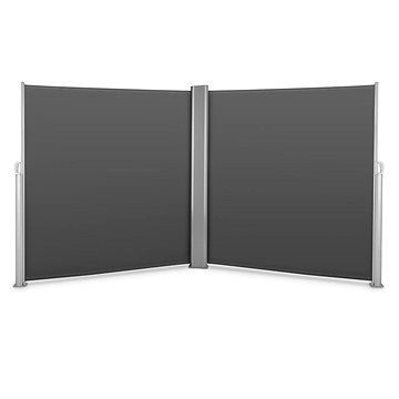 BLUMFELDT Zástěna boční BARI DOPPIO, šedá 6 x 2m (4260435911821)