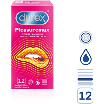 DUREX Pleasuremax 12 ks (5038483193051)
