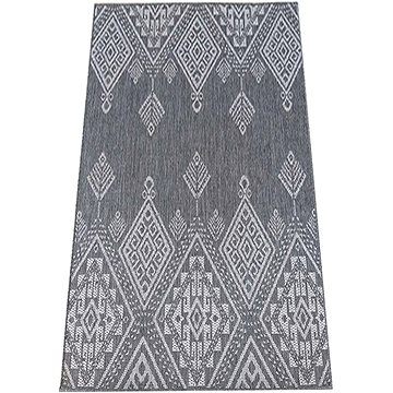 Kusový koberec Zara 13 šedý 200 × 290 cm oboustranný (21D2055/3)
