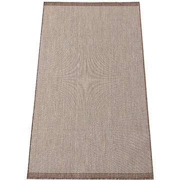 Kusový koberec Zara 14 hnědý 120 × 170 cm oboustranný (21D2060)