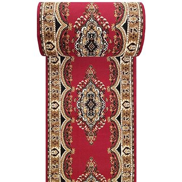 Běhoun koberec Alfa 06 červený v šíři 100 cm (21D2083/18)