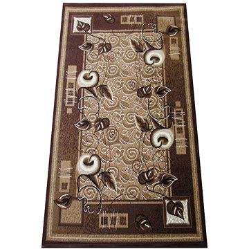 Kusový koberec Alfa hnědý 11 -90 × 310 cm (21D2079/4)