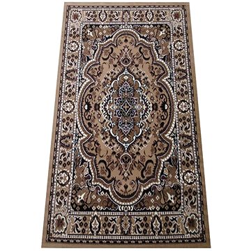 Kusový koberec Alfa hnědý 06 -60 × 100 cm (21D2082/2)