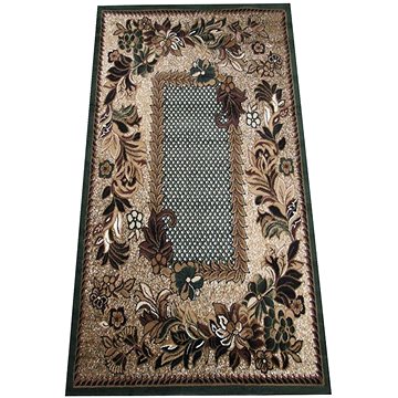 Kusový koberec Alfa zelený 01 -90 × 310 cm (21D2062/5)
