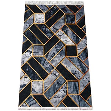 Kusový koberec Black&Gold 04 120 × 180 cm (21D3212/2)