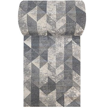 Běhoun koberec Vista šedý 01 v šíři 70 cm (21D2321/1)