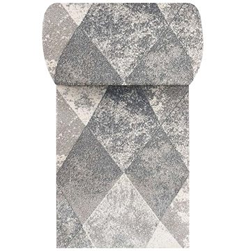 Běhoun koberec Vista šedý 05 v šíři 100 cm (21D2324/4)