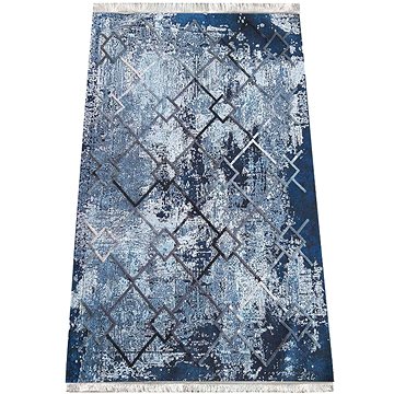 Kusový koberec Hypnotik modrý 120 × 180 cm (21D3166/1)