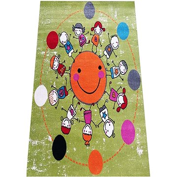 Dětský kusový koberec Děti 400 × 400 cm (21D3275)