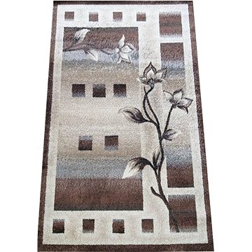 Kusový koberec Otto 02 hnědý 120 × 170 cm (21D2129/1)