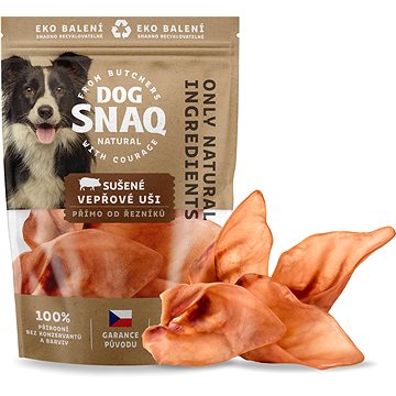 DOG SNAQ Hovězí ucho sušené 3ks (KU99193)
