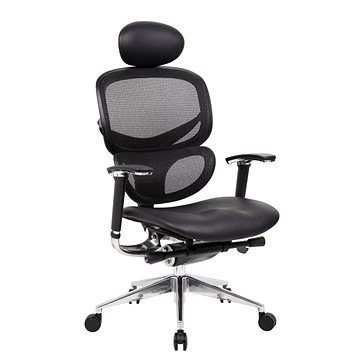 KAPA Zlín Kancelářská židle CEZAR, sedák, látka, černá (37000009)