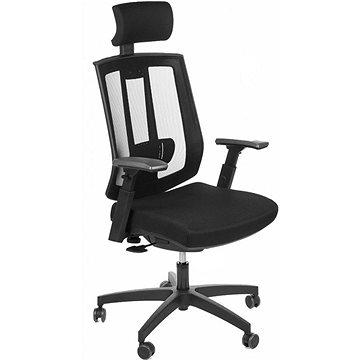 KAPA Zlín Kancelářská židle TAXIS P PL SYN-AUTOREGULACE, černá (42000021)