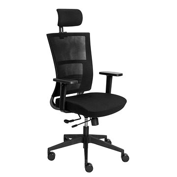 KAPA Zlín Kancelářská židle HEDA PS, černá (38000004)