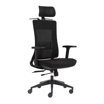 KAPA Zlín Kancelářská židle RONY, černá (28000003)