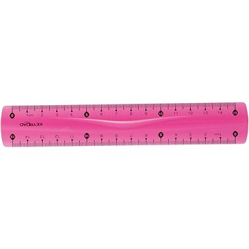 KEYROAD Flexi 15cm, ohebné, růžové (A650-2)