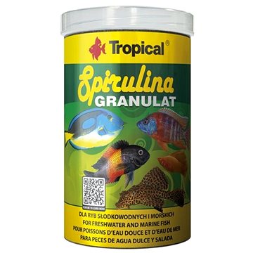 Tropical Spirulina granulat 1000 ml 440 g (5900469603369)