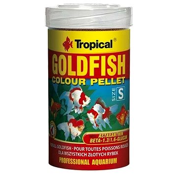 Tropical Goldfish Colour Pellet S 100 ml 45 g (5900469603437)