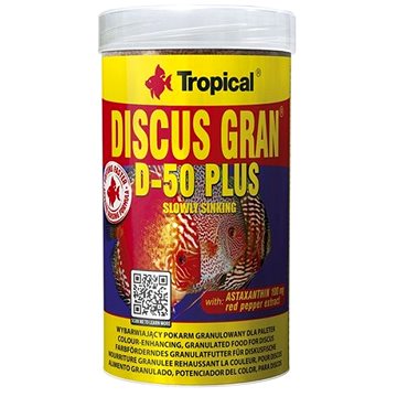 Tropical Discus gran D-50 Plus 100 ml 44 g (5900469616130)