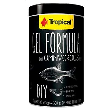 Tropical Gel Formula for Omnivorous Fish 1000 ml 3 × 35 g (5900469617366)