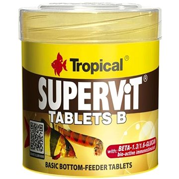 Tropical Supervit Tablets B 50 ml 36 g 200ks (5900469206324)