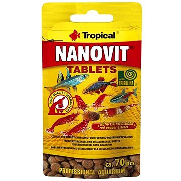 Tropical Nanovit Tablets 10 g 70ks (5900469207017)