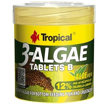 Tropical 3-Algae Tablets B 50 ml 36 g 200ks (5900469207420)