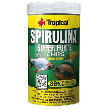 Tropical Super Spirulina Forte Chips 250 ml 130 g (5900469605745)