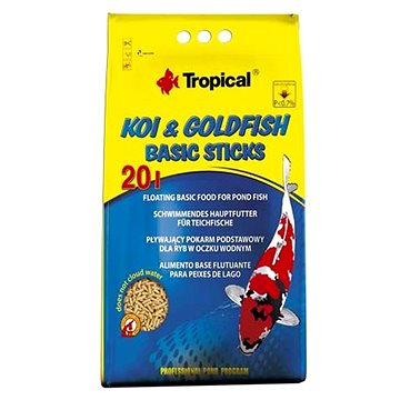 Tropical Koi & Goldfish Basic Sticks 20 l 1600 g (5900469406779)