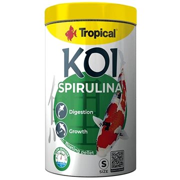 Tropical Koi Spirulina Pellet S 1 l 320 g (5900469451557)