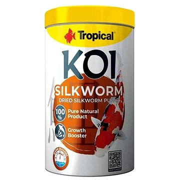 Tropical Koi Silkworm dried Silkworm Pupae 1000 ml 330 g (5900469456750)