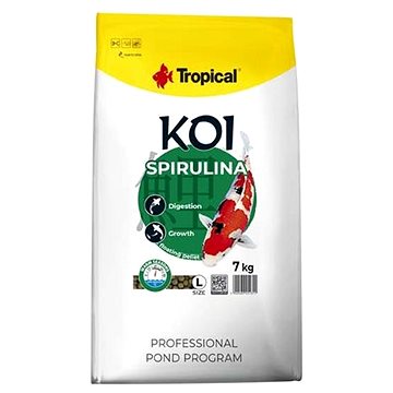 Tropical Koi Spirulina Pellet L 7 kg (5900469451311)