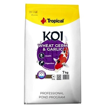 Tropical Koi Wheat Germ & Garlic Pellet M 7 kg (5900469453216)