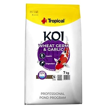 Tropical Koi Wheat Germ & Garlic Pellet S 7 kg (5900469453117)
