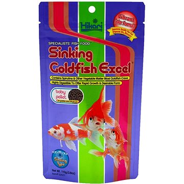 Hikari Sinking Goldfish Excel Baby 110 g (042055026215)
