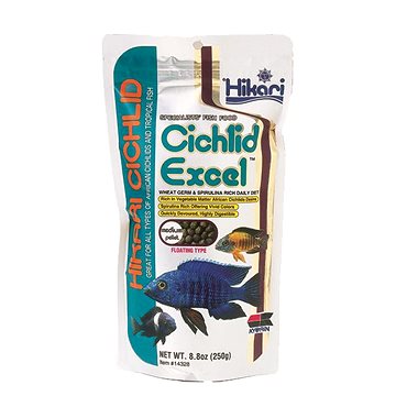 Hikari Cichlid Excel Medium 250 g (042055143288)