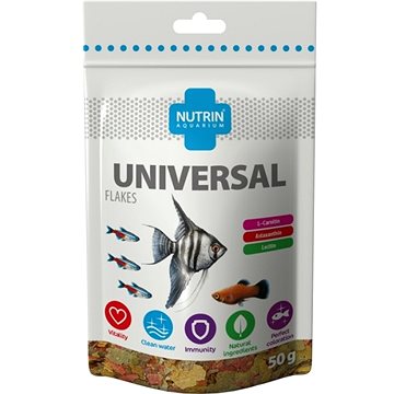 Nutrin Aquarium Universal Flakes 50 g (8595117404558)