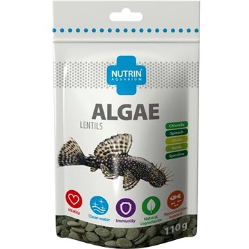 Nutrin Aquarium Algae Lentils 110 g (8595117404565)