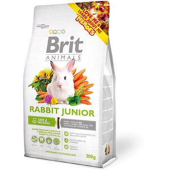 Brit Animals Rabbit Junior Complete 300 g (8595602504817)