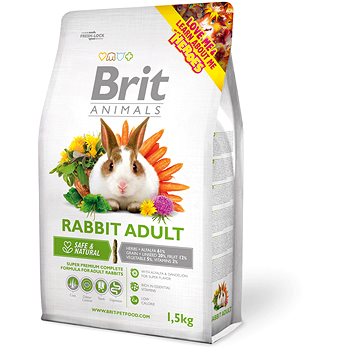 Brit Animals Rabbit Adult Complete 1,5 kg (8595602504831)