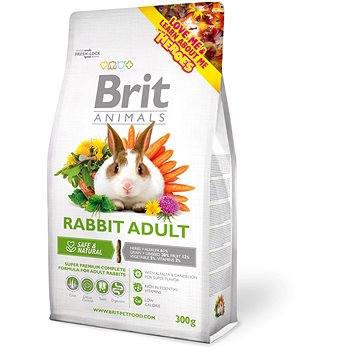 Brit Animals Rabbit Adult Complete 300 g (8595602504848)