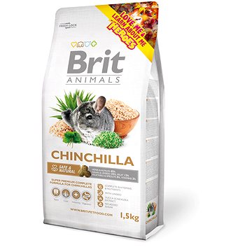 Brit Animals Chinchila Complete 1,5 kg (8595602504893)