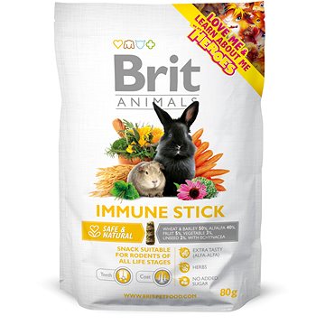 Brit Animals Immune Stick for Rodents 80 g (8595602504947)