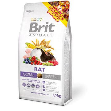 Brit Animals Rat 1,5 kg (8595602510788)