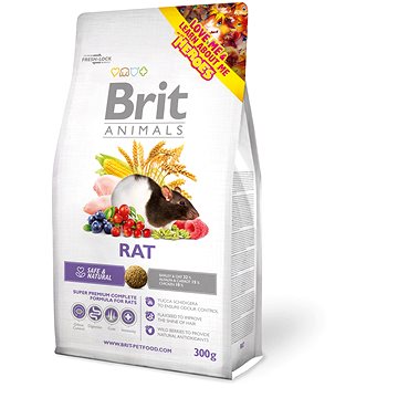 Brit Animals Rat 300 g (8595602510795)